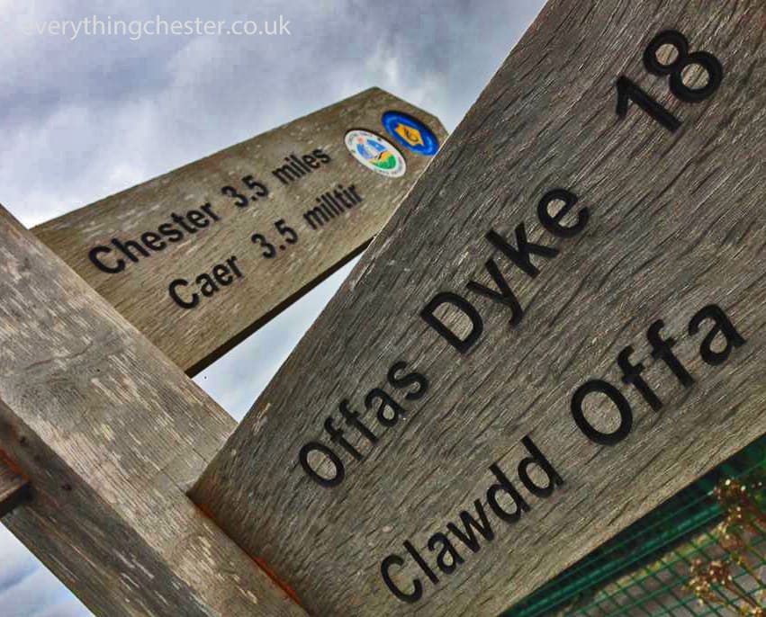 Chester River Dee Signpost
